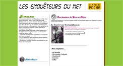 Desktop Screenshot of les-enqueteurs-du-net.com