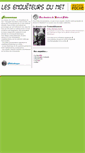 Mobile Screenshot of les-enqueteurs-du-net.com